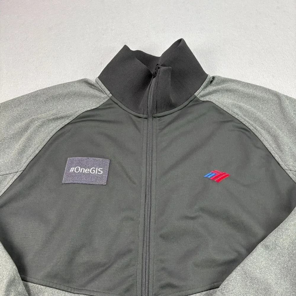 The North Face‎ Jacket Mens XL Gray Tech Full Zip Fleece Outdoor Casual Coat